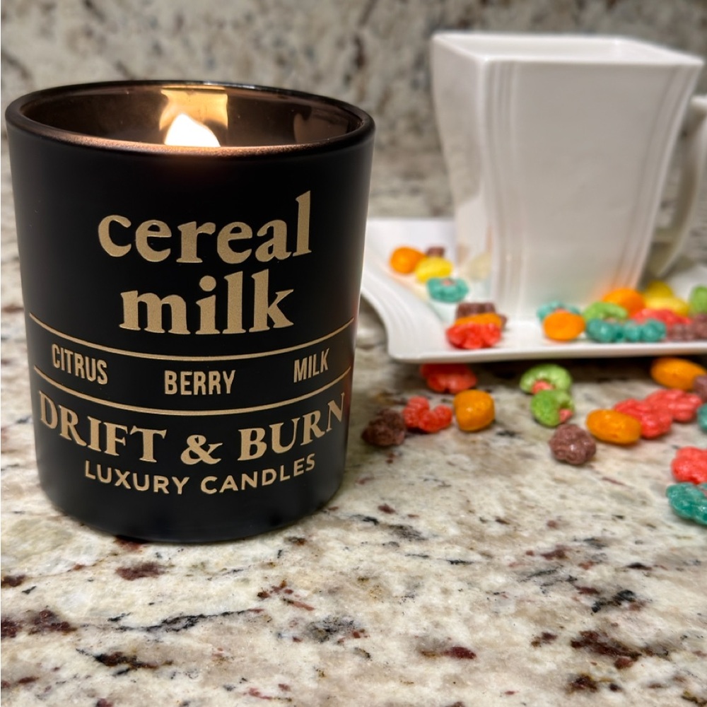 Drift & Burn Cereal Milk Soy Candle